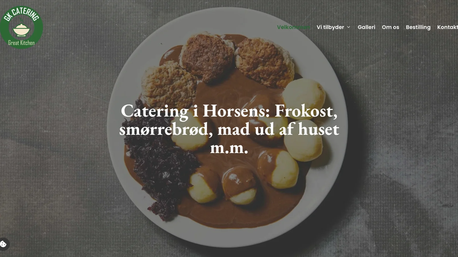 GK Catering har fået ny hjemmeside