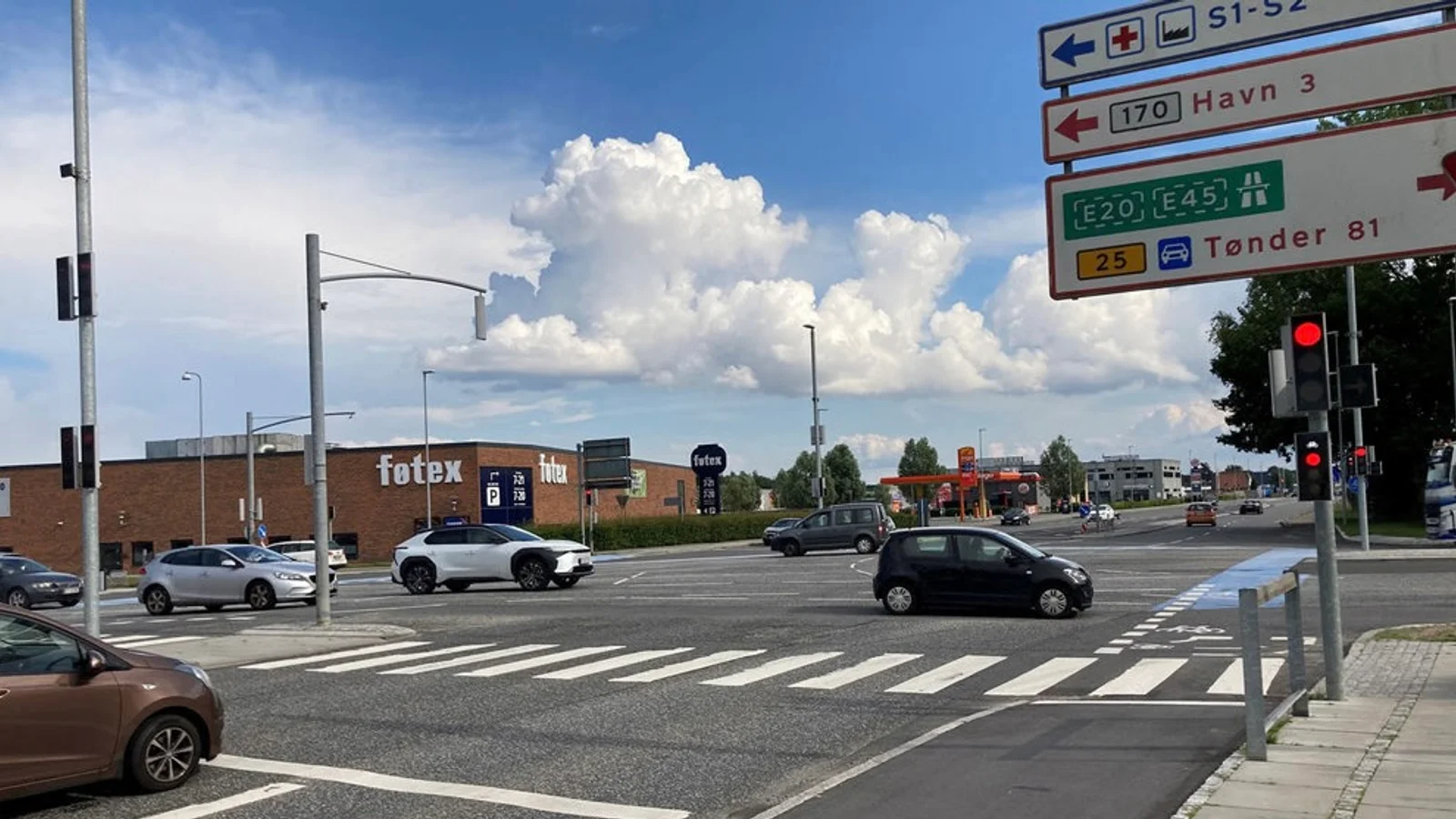 Asfaltarbejde i stort kryds vil påvirke trafik i aften- og nattetimerne