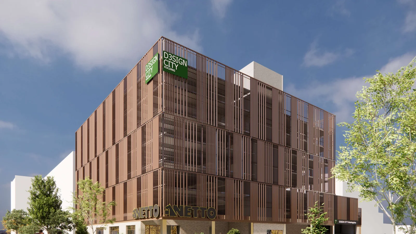Design City i Kolding: Vokser med supermarked, hotel og p-hus