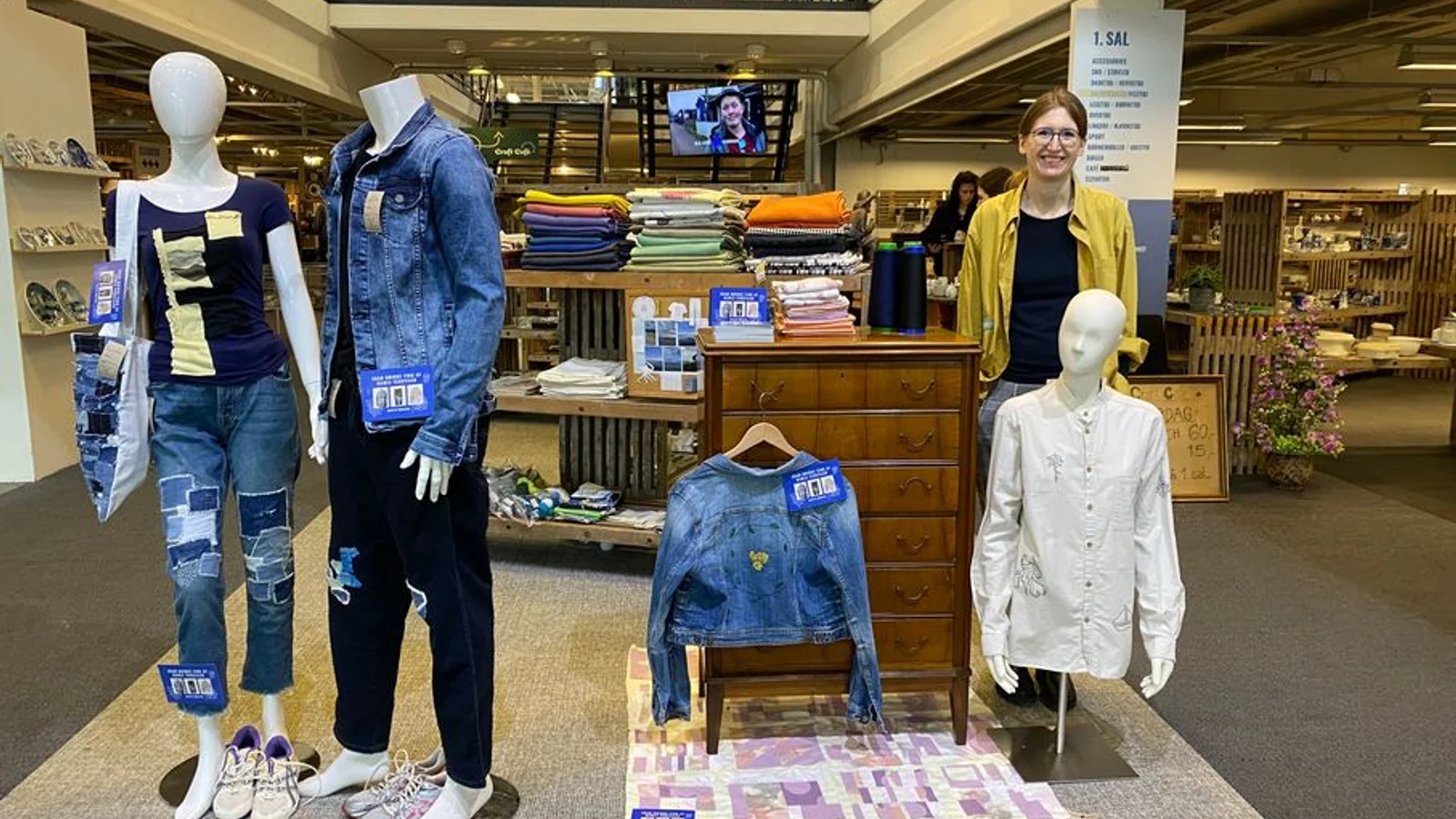 Gammelt tøj får nyt liv: Genbrugsbutik vil inspirere horsensianerne