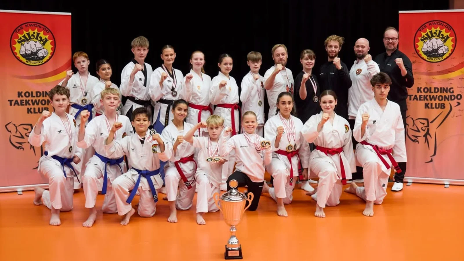 Kolding Taekwondo Klub Sil’la og UC Kolding dominerede ved Danish Open 2025