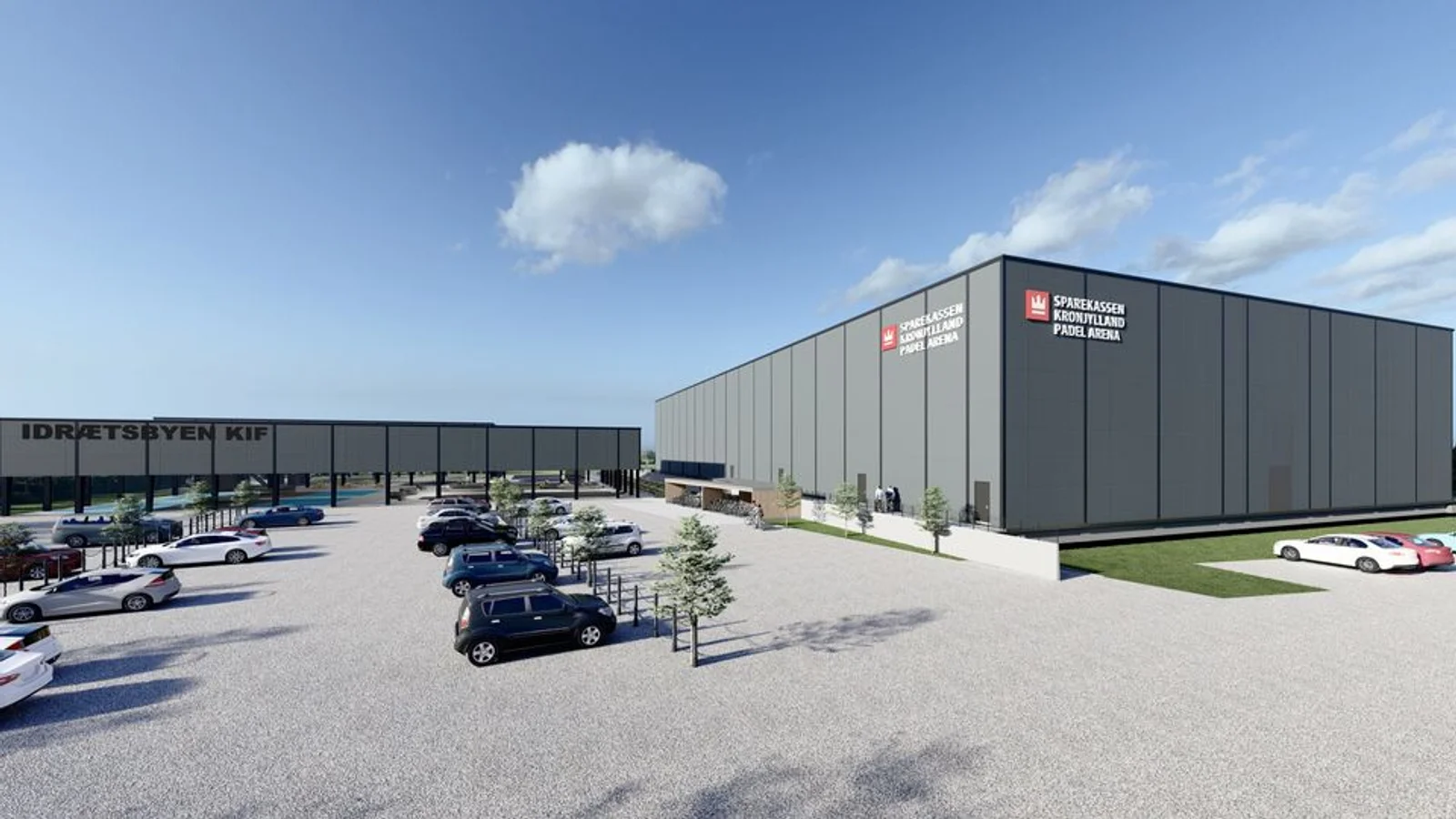 Sparekassen Kronjylland lægger navn til ny padel-arena i Kolding
