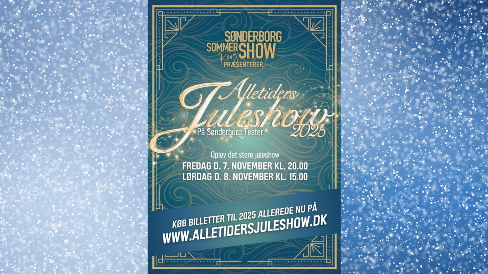 Billetsalget er startet til Allertiders Juleshow 2025