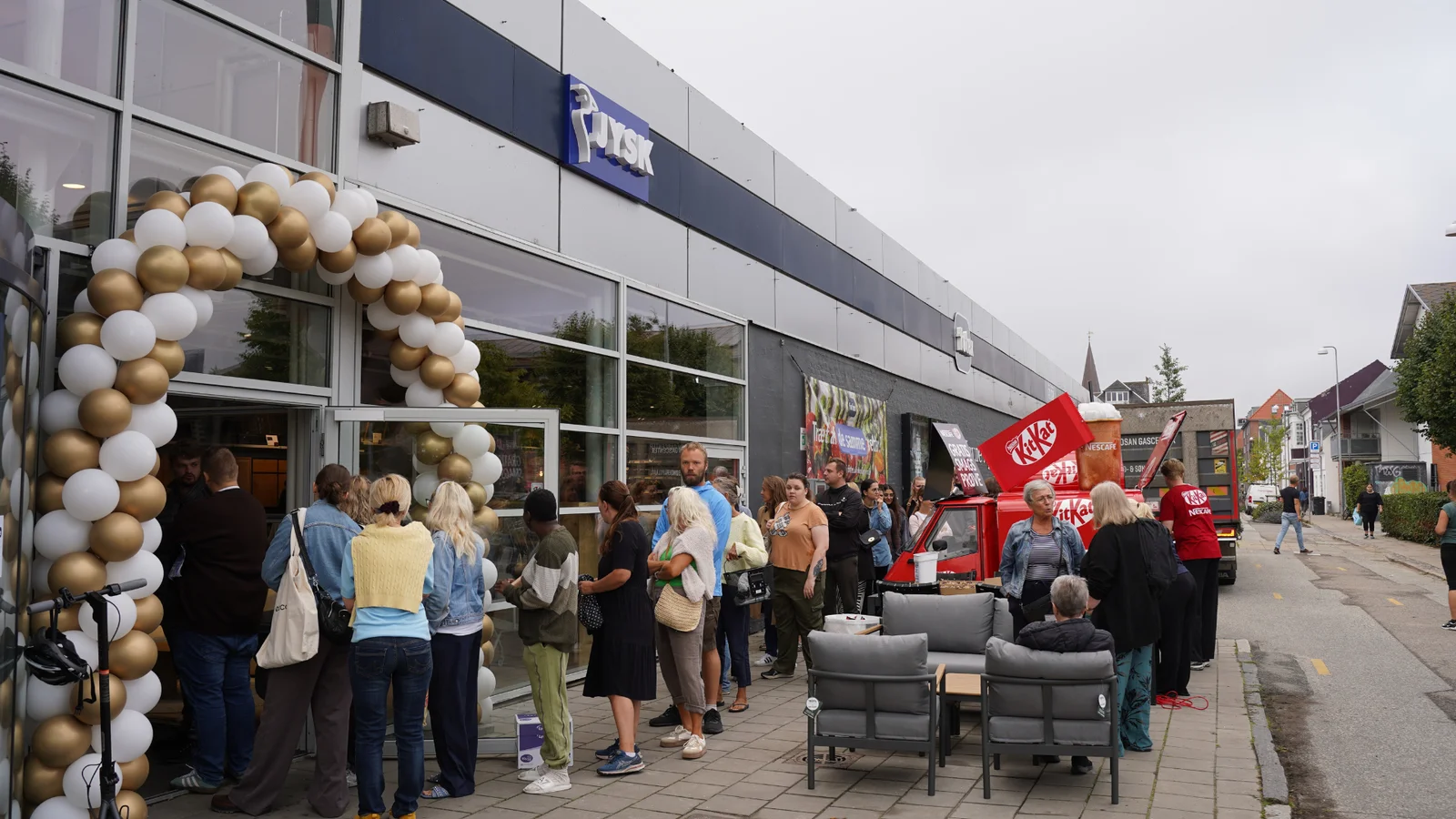 JYSK har åbnet ny butik i Vejle centrum