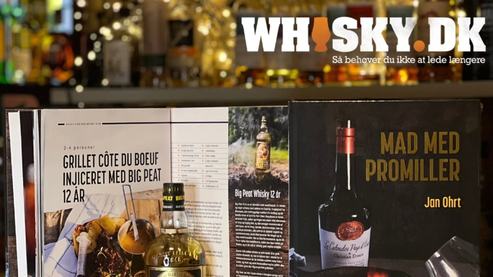 Mad Med Promiller: Whisky.dks nye kogebog er på gaden