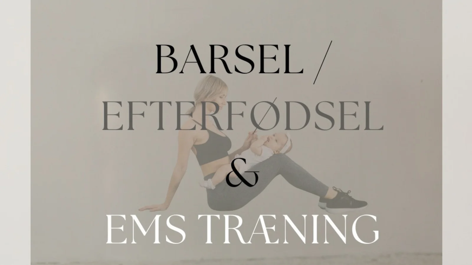 Styrk din krop med efterfødselstræning hos Studio Strong