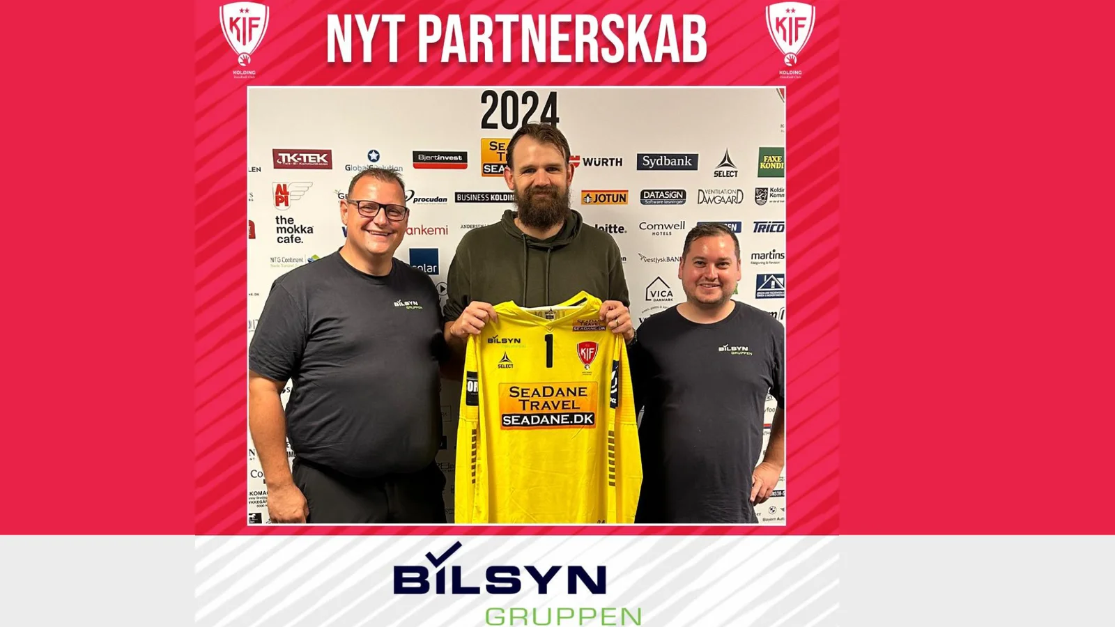 Bilsyn Gruppen er ny partner i KIF Kolding