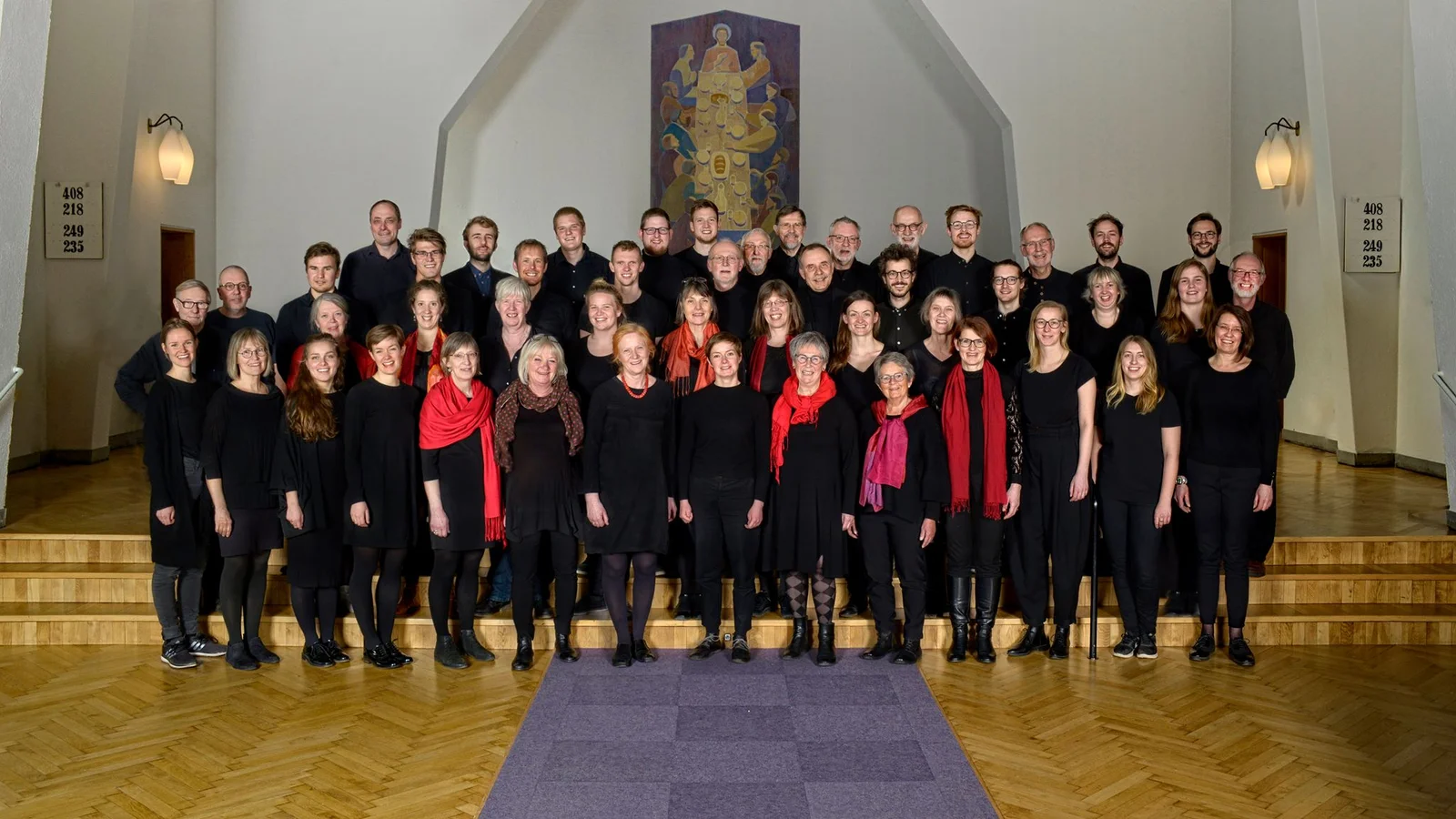 Kor med 45 familiemedlemmer opfører stor koncert i Sankt Lukas Kirke i Aarhus