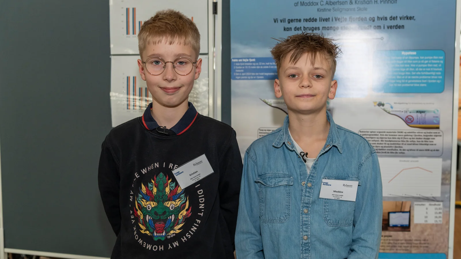Vejle-elever vil redde Vejle Fjord – nu er de i national finale