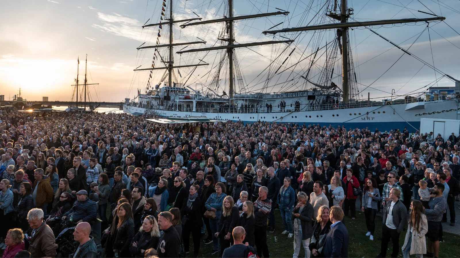Festivalgiganter ombord til The Tall Ships Races