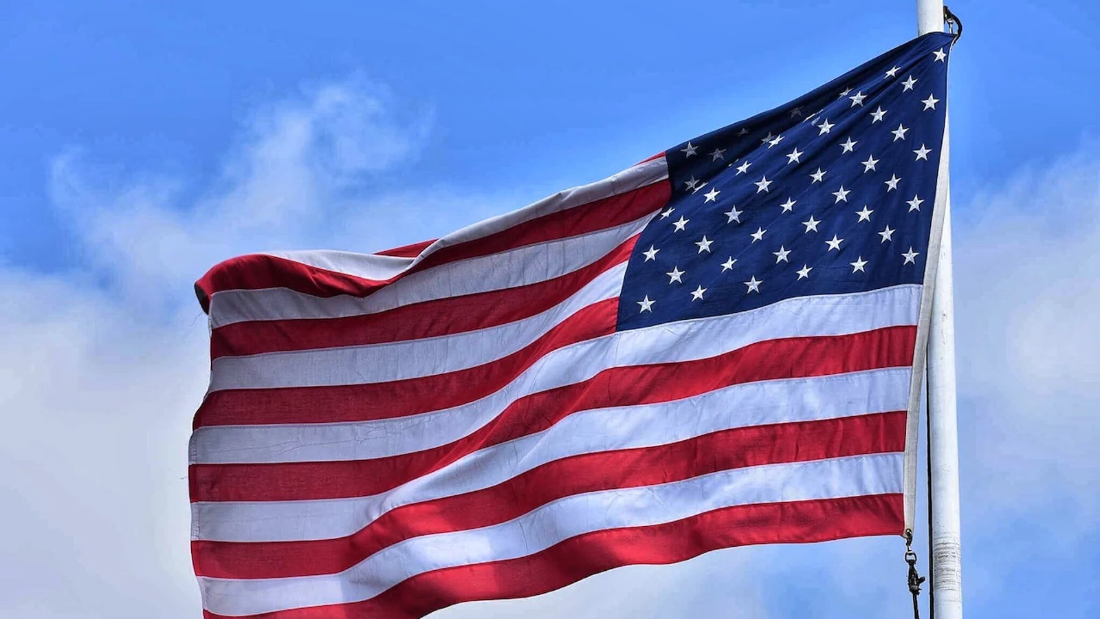 Mand hejste USA’s flag i haven og blev dømt
