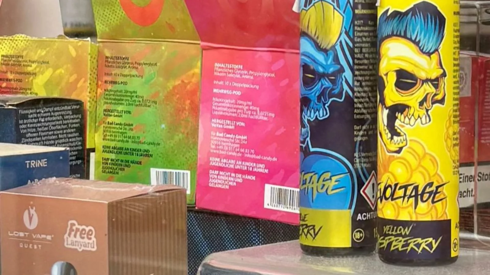 Farlige puff bars blandt unge: Tønder Kommune og Syd- og Sønderjyllands Politi advarer