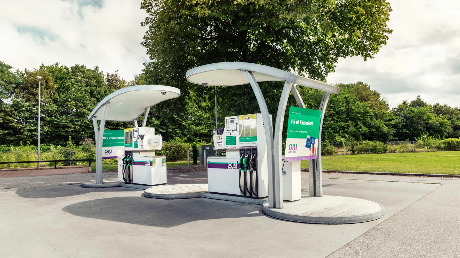 Tank BIO100 Diesel lokalt og hjælp klimaet