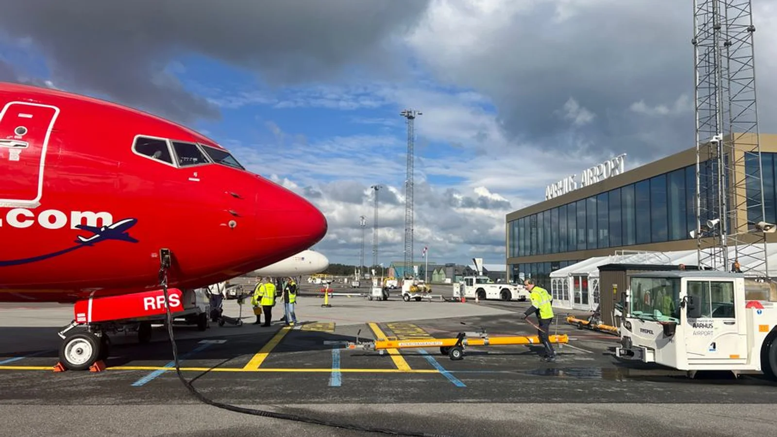 Et turbulent 2024 landede som Aarhus Airport’s tredjebedste år