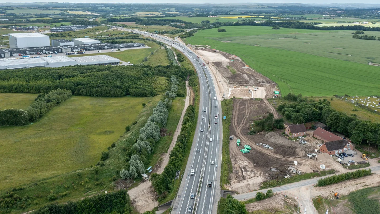 Tunnel på Glamhøjvej under E45 spærret frem til august