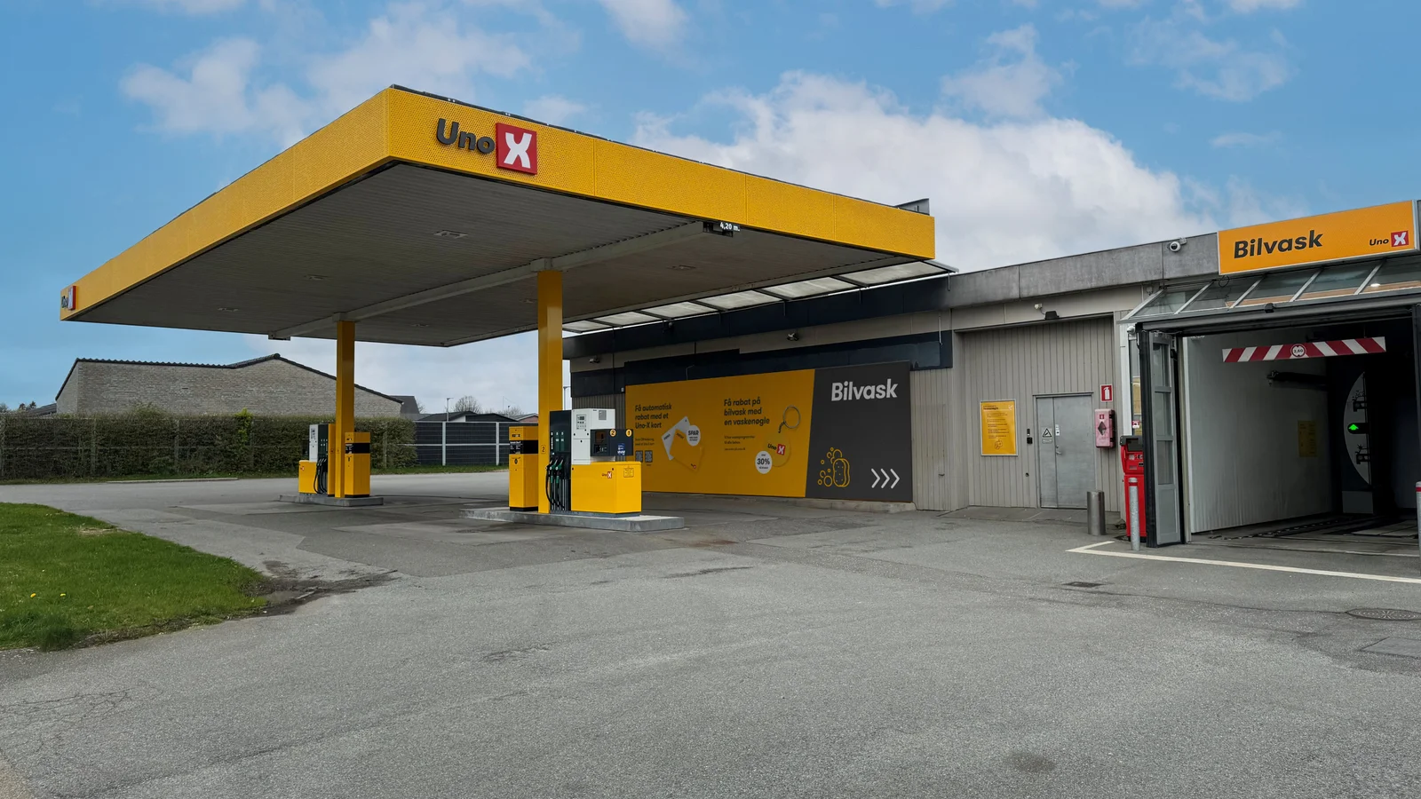 Konvertering af Uno-X i Kolding markeres med åbningstilbud