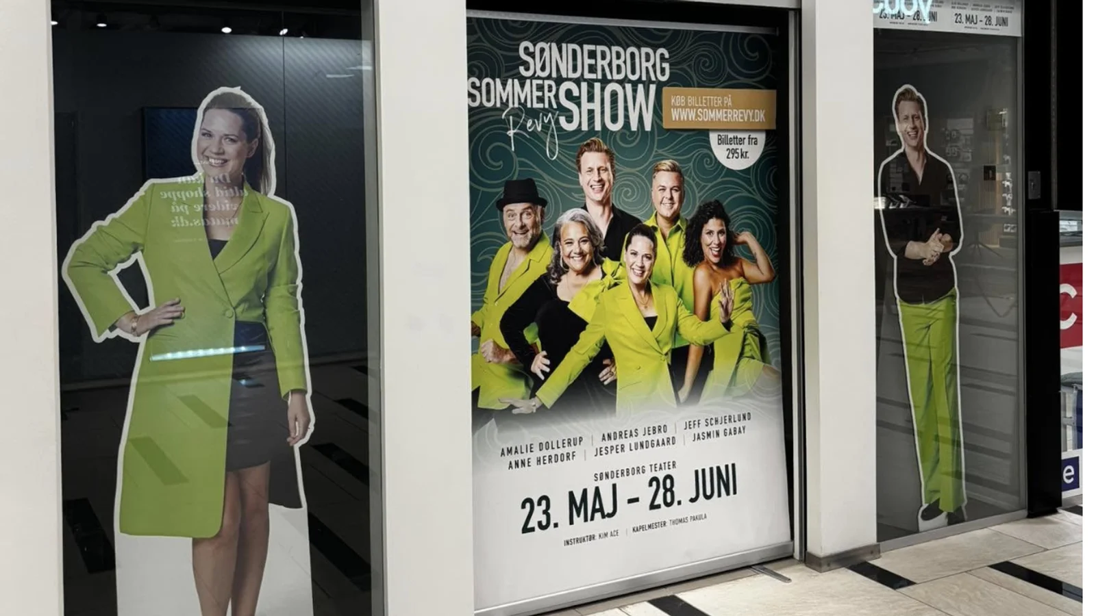 Sønderborg Sommer Revy har åbnet butik i Borgen Shopping