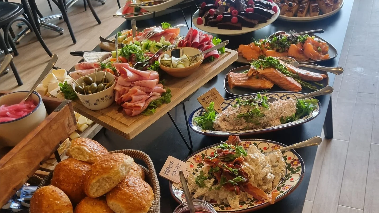 Den populære søndagsbrunch på Café Klein er tilbage