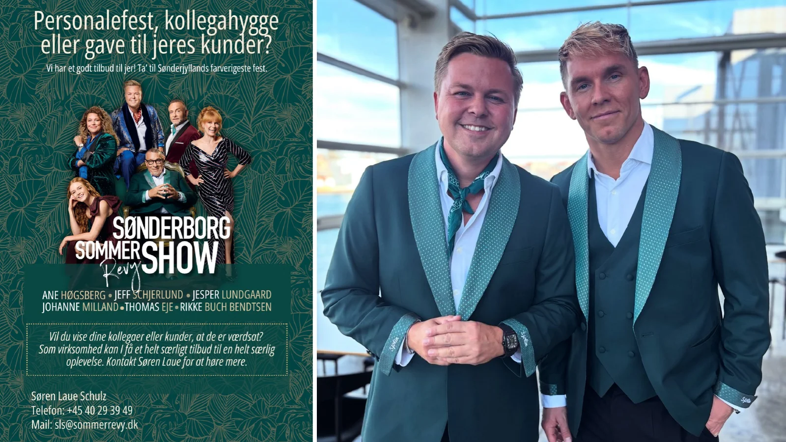 Hold årets firmafest og oplev Sønderborg Sommer Revy Show
