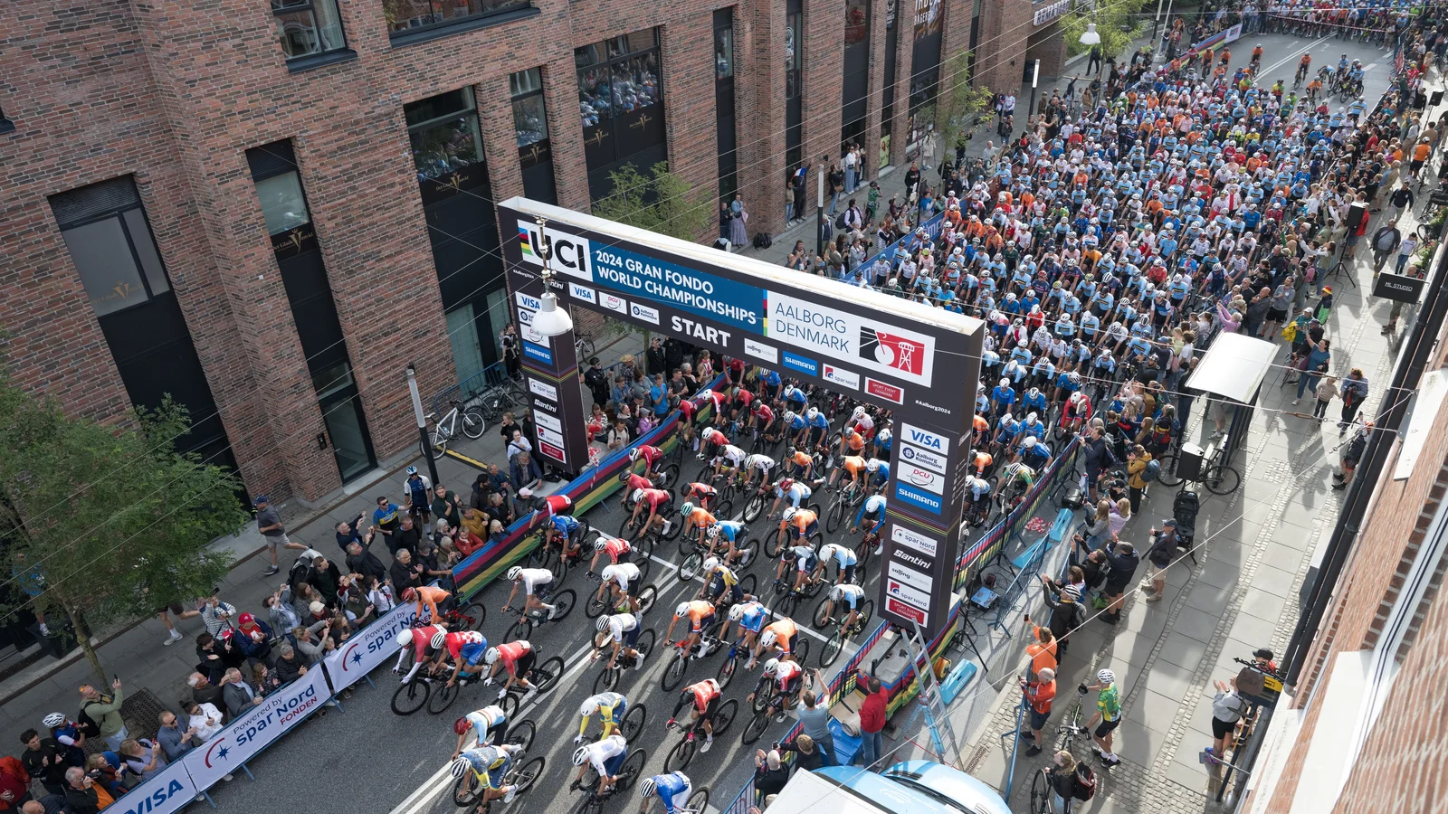 Rekordstort antal deltagere forvandlede Aalborg til cykelmekka