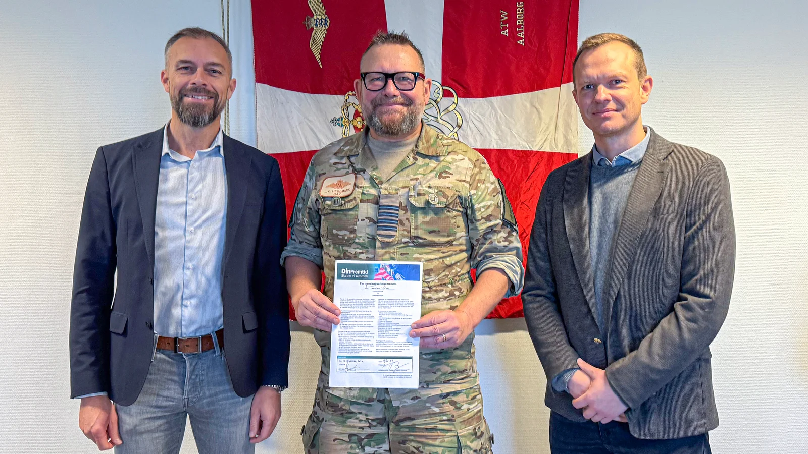 Flyvevåbnet i Aalborg indgår stort partnerskab om unges fremtidsmuligheder