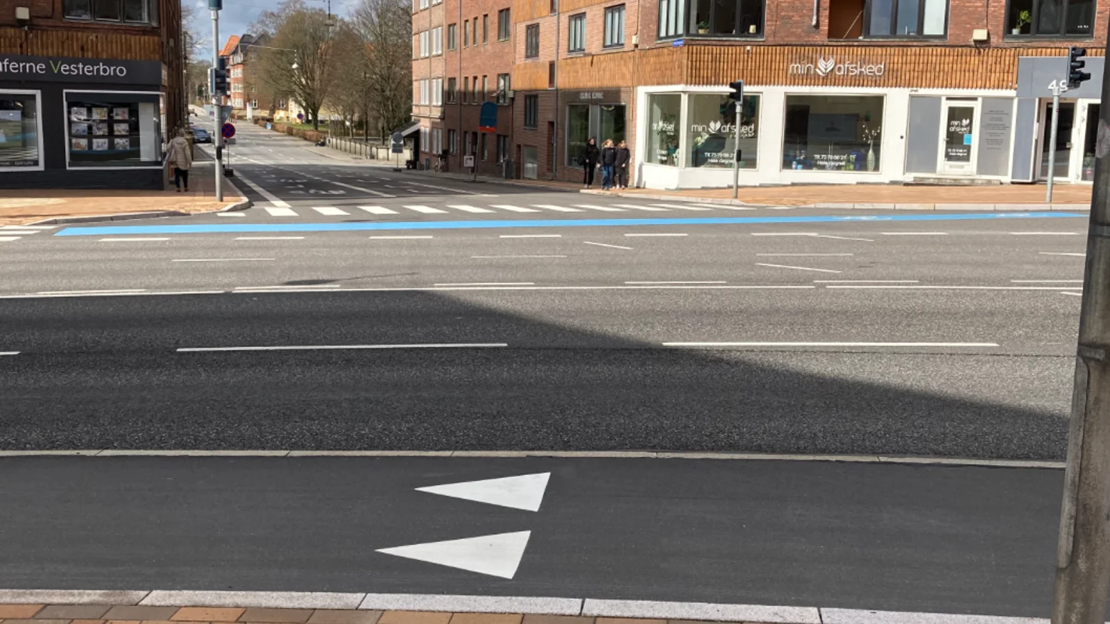 Sådan bliver den fremtidige trafikafvikling i krydset Hasserisgade / Vesterbro