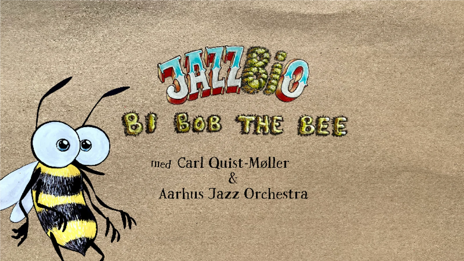 Aarhus Jazz Orchestra & tegner Carl Quist-Møller præsenterer ny tegnefilmsserie