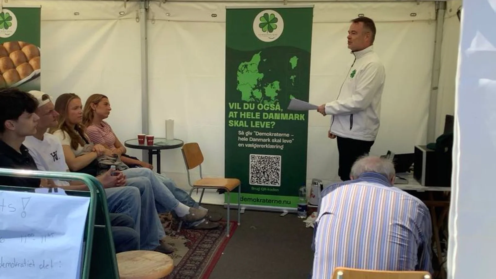 "Demokraterne - hele Danmark skal leve" har fået Nordisk Folkerigsdag til Bornholm