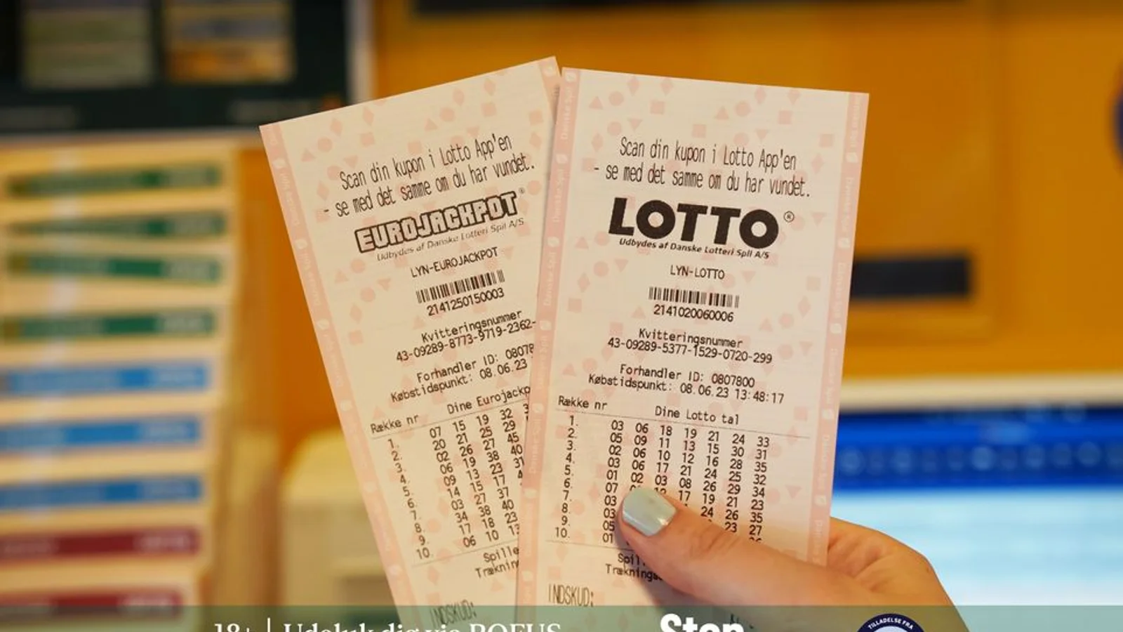 Vild vinder-weekend: Heldig spiller fra Køge vinder andenpræmie i Eurojackpot