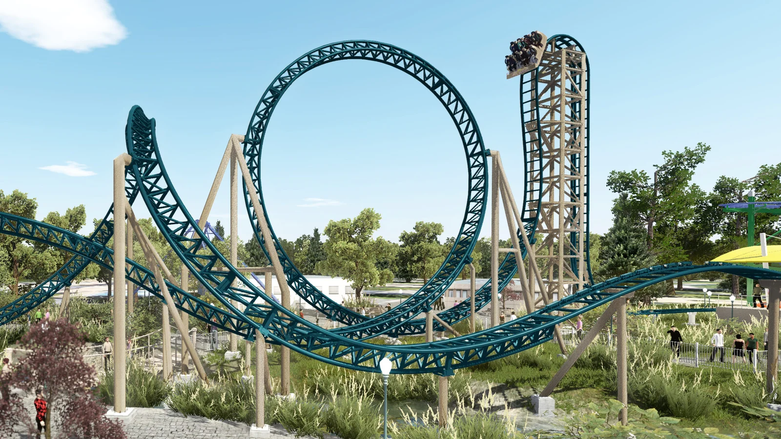 Tivoli Friheden er klar med en ny forrygende rutschebane i 2024