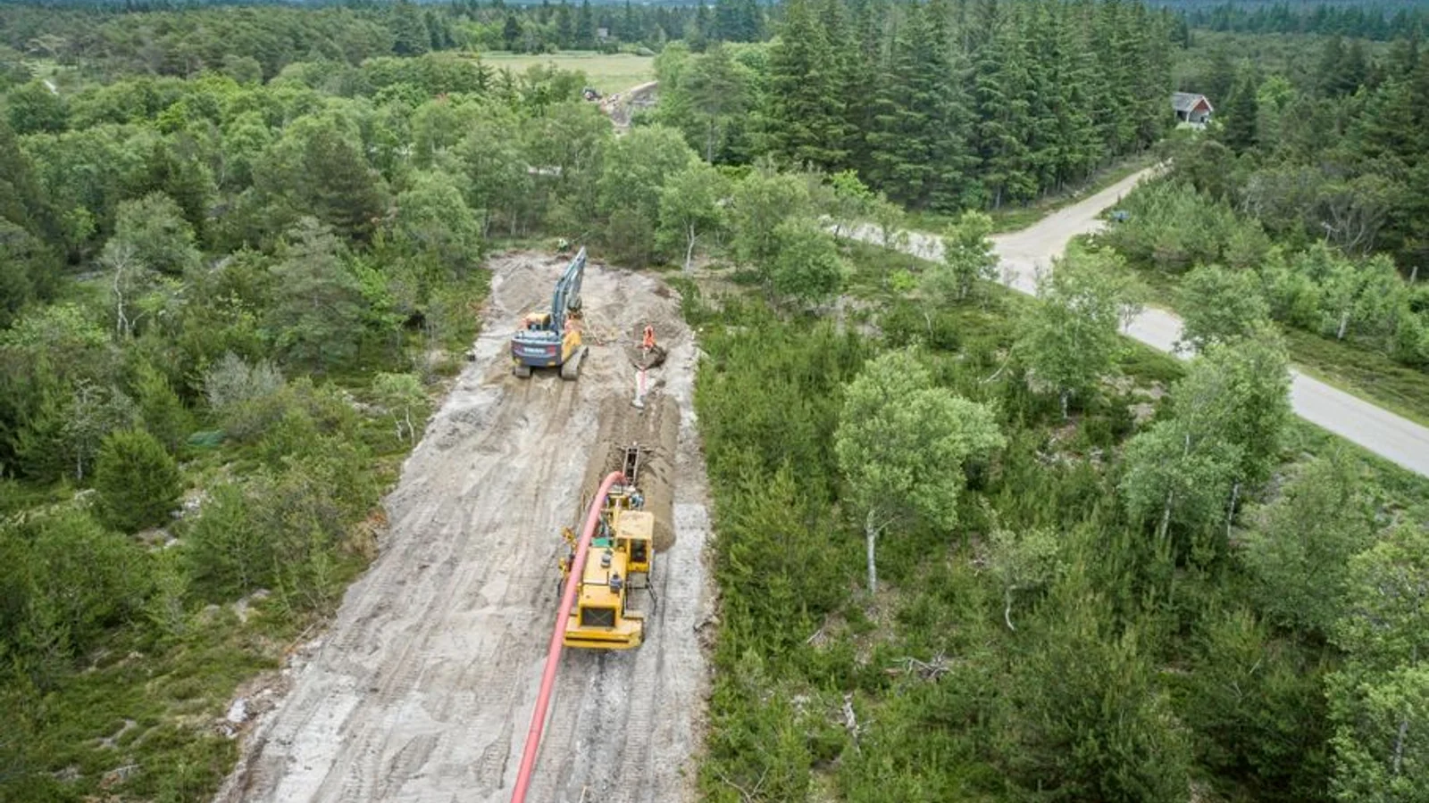 Nu begynder arbejdet med at lægge højspændingskabler i jorden mellem Hørsholm og Helsingør