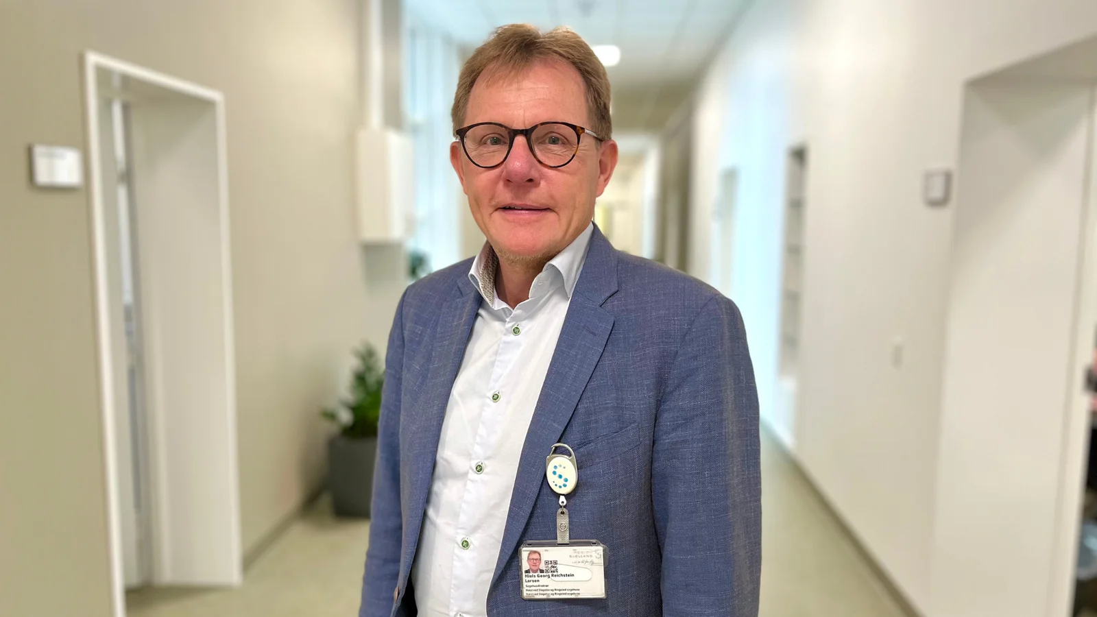 Niels Reichstein Larsen er ny direktør for Holbæk Sygehus