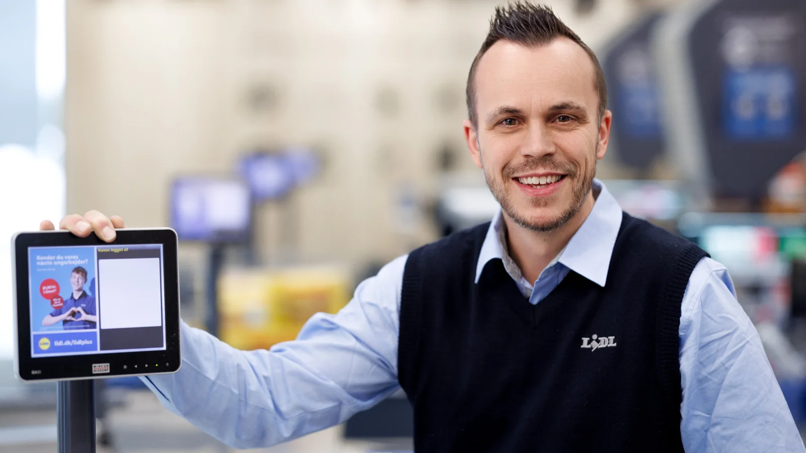 Med 20 års erfaring i bagagen er Kasper klar til at åbne ny Lidl-butik i Hillerød
