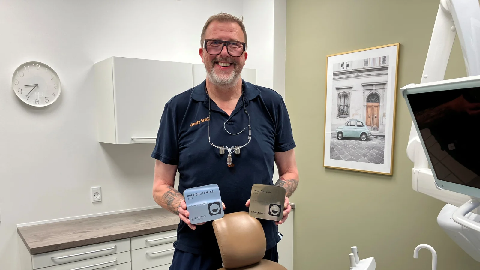 Søren har dedikeret 34 år til tandlægefaget: Nordjysk Godt Smil-tandlæge bliver anerkendt internationalt