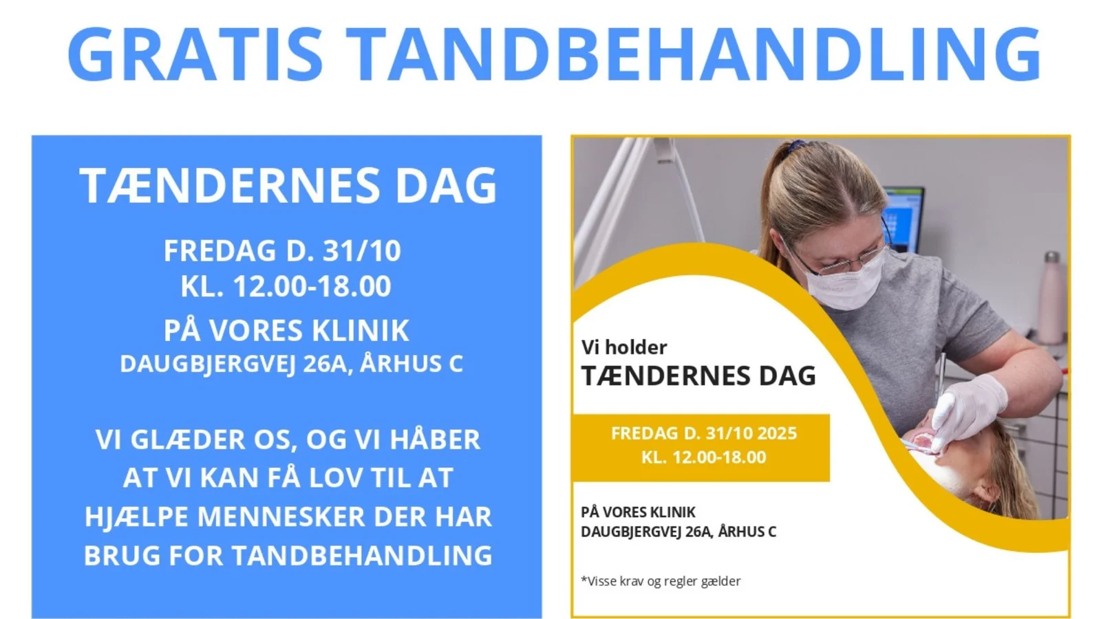 Tændernes Dag hos AROS tandlægerne