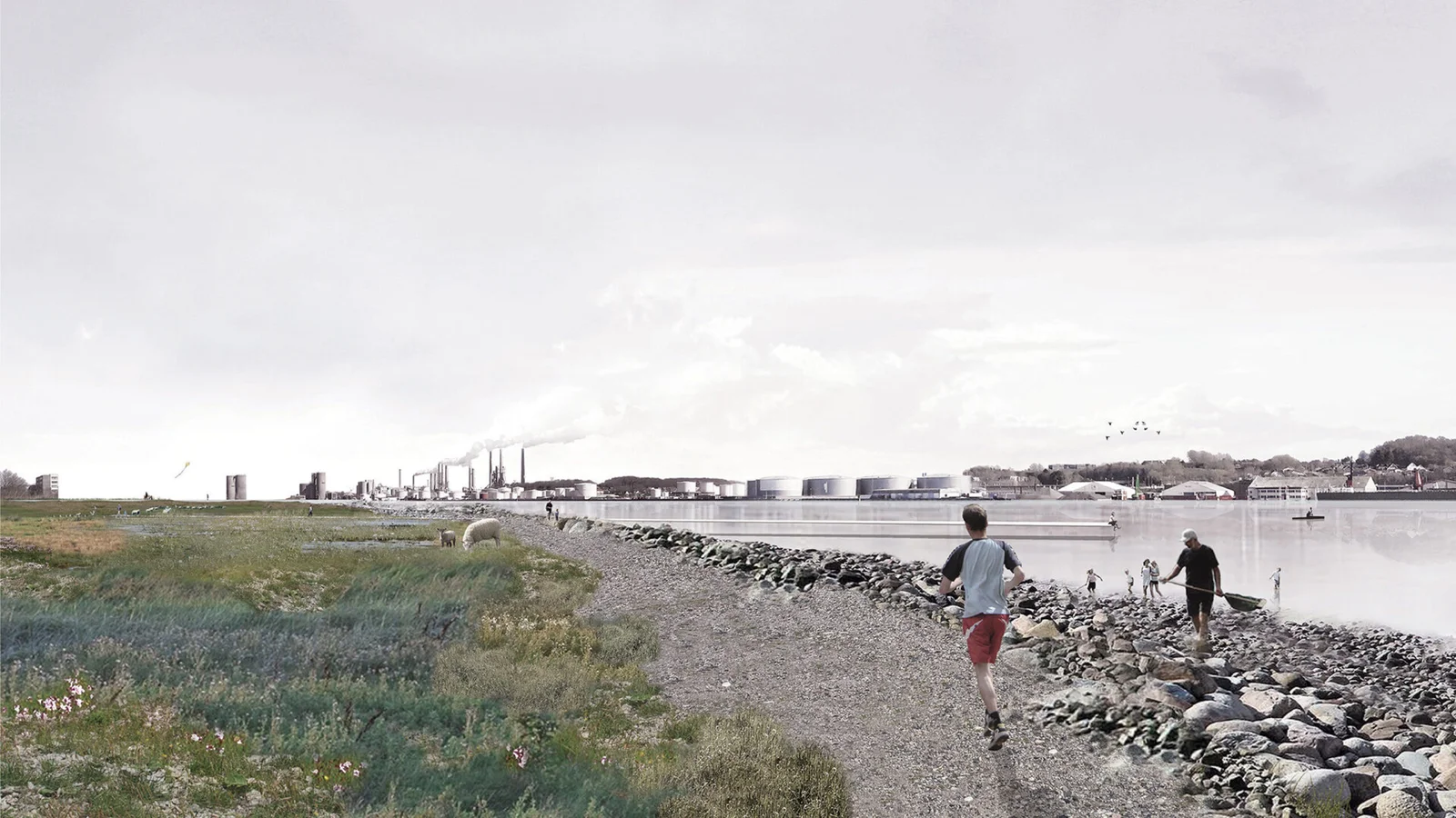 Aalborg får ny bypark på kanten af Limfjorden