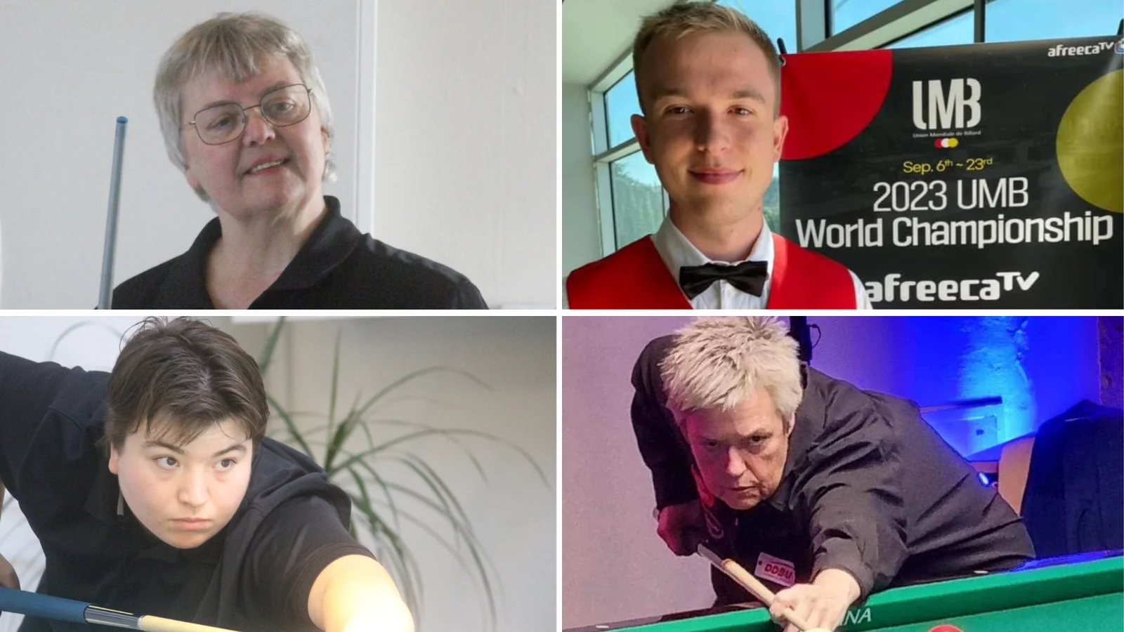 Fire aarhusianere dyster om EM i billard i Aarhus