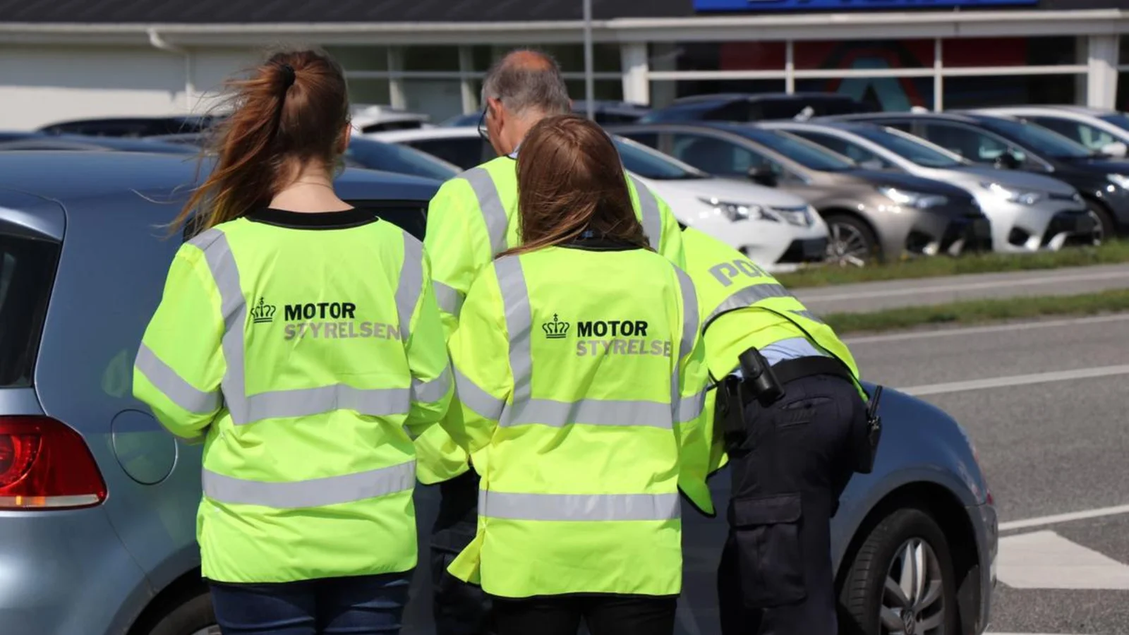 Motorstyrelsen gennemfører kontrol i Aarhus