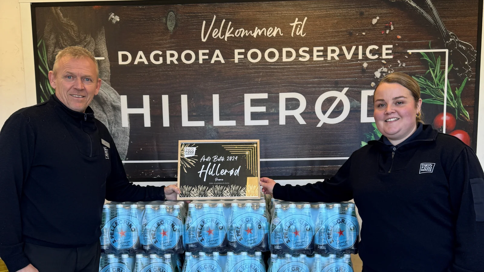 Dagrofa Foodservice Hillerød er netop blevet kåret til Årets Butik 2024 af Dagrofa Foodservice