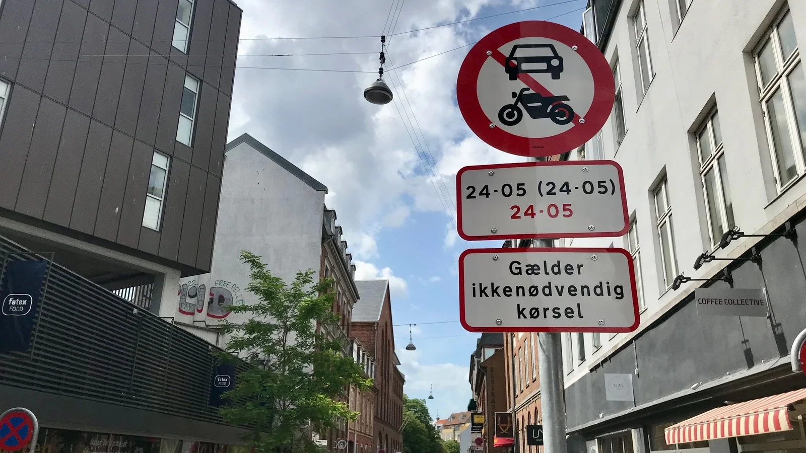 Østjyllands Politi indfører kørselsforbud på Klostergade i Aarhus