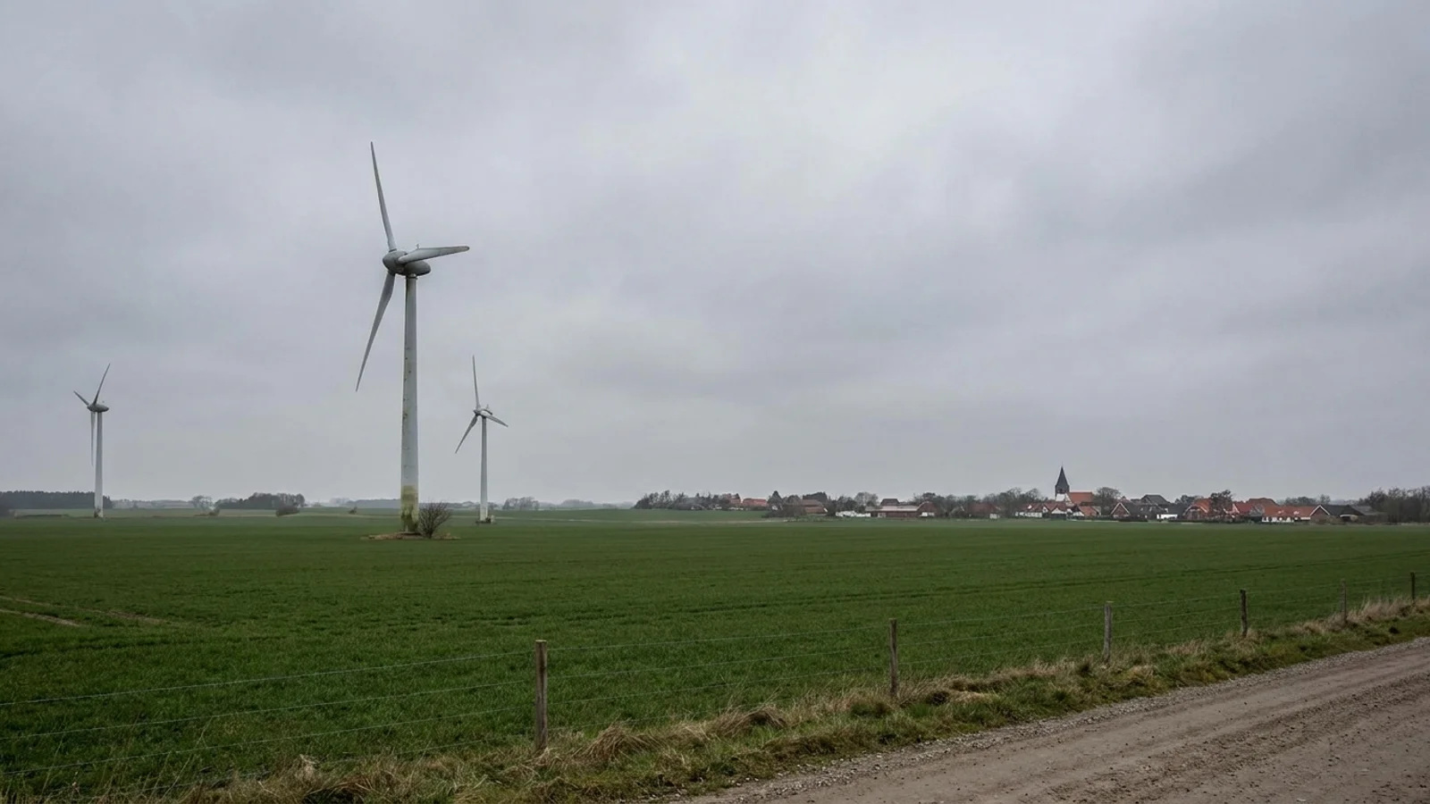 Vindmøllelandet, som ikke længere opfører vindmøller på land