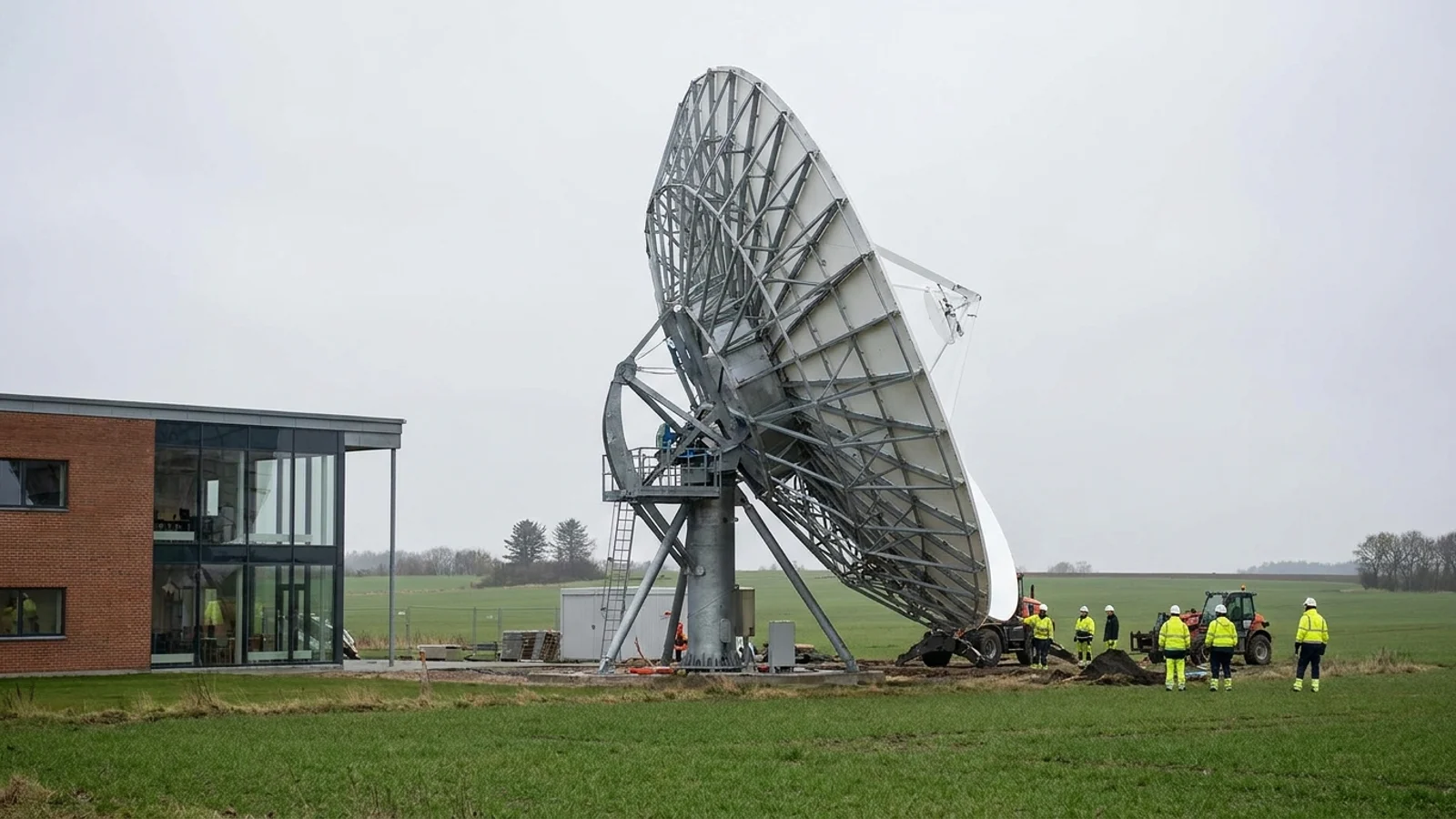 Ny jordstation styrker Danmarks position i rummet