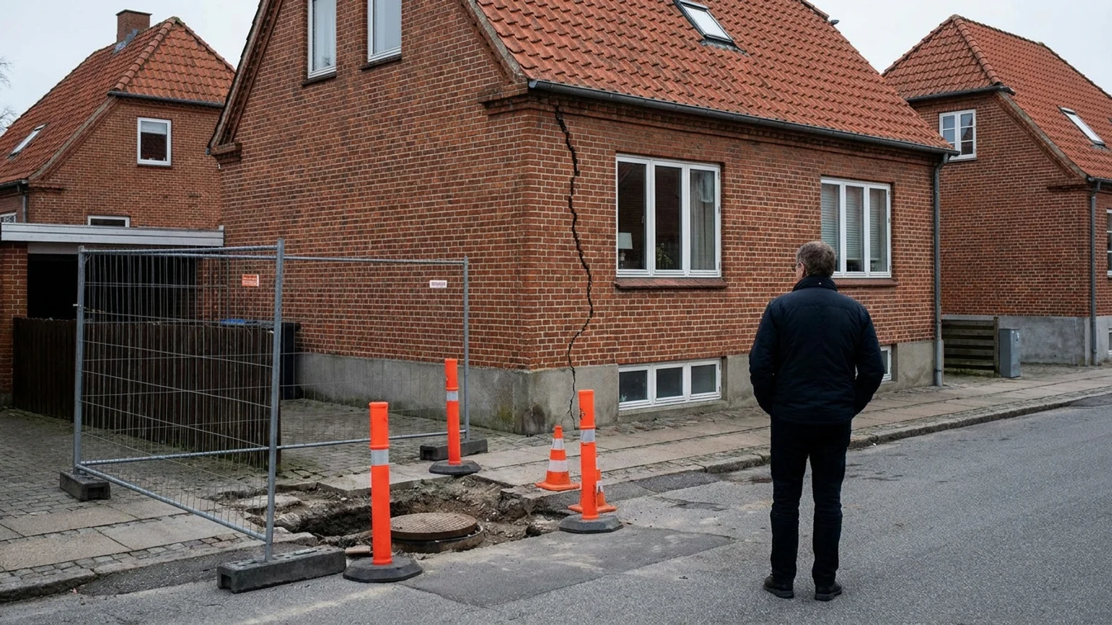 Retsordfører vil se på lovgivning om revnede huse efter kloakarbejde