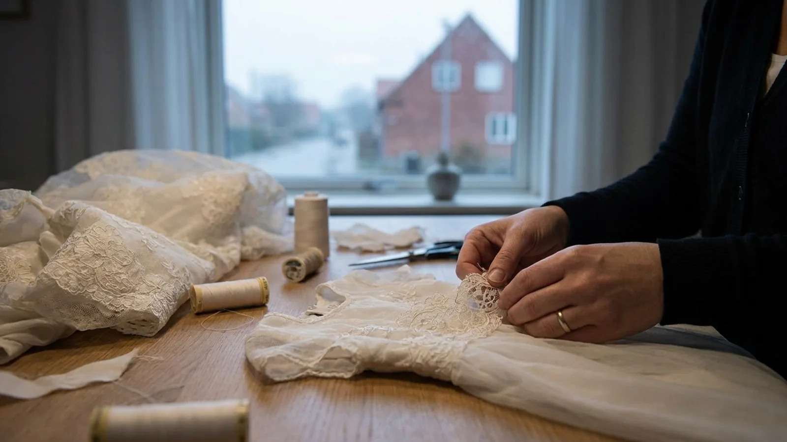 Brudekjoler får nyt liv som nøddåbskjoler i Nørresundby