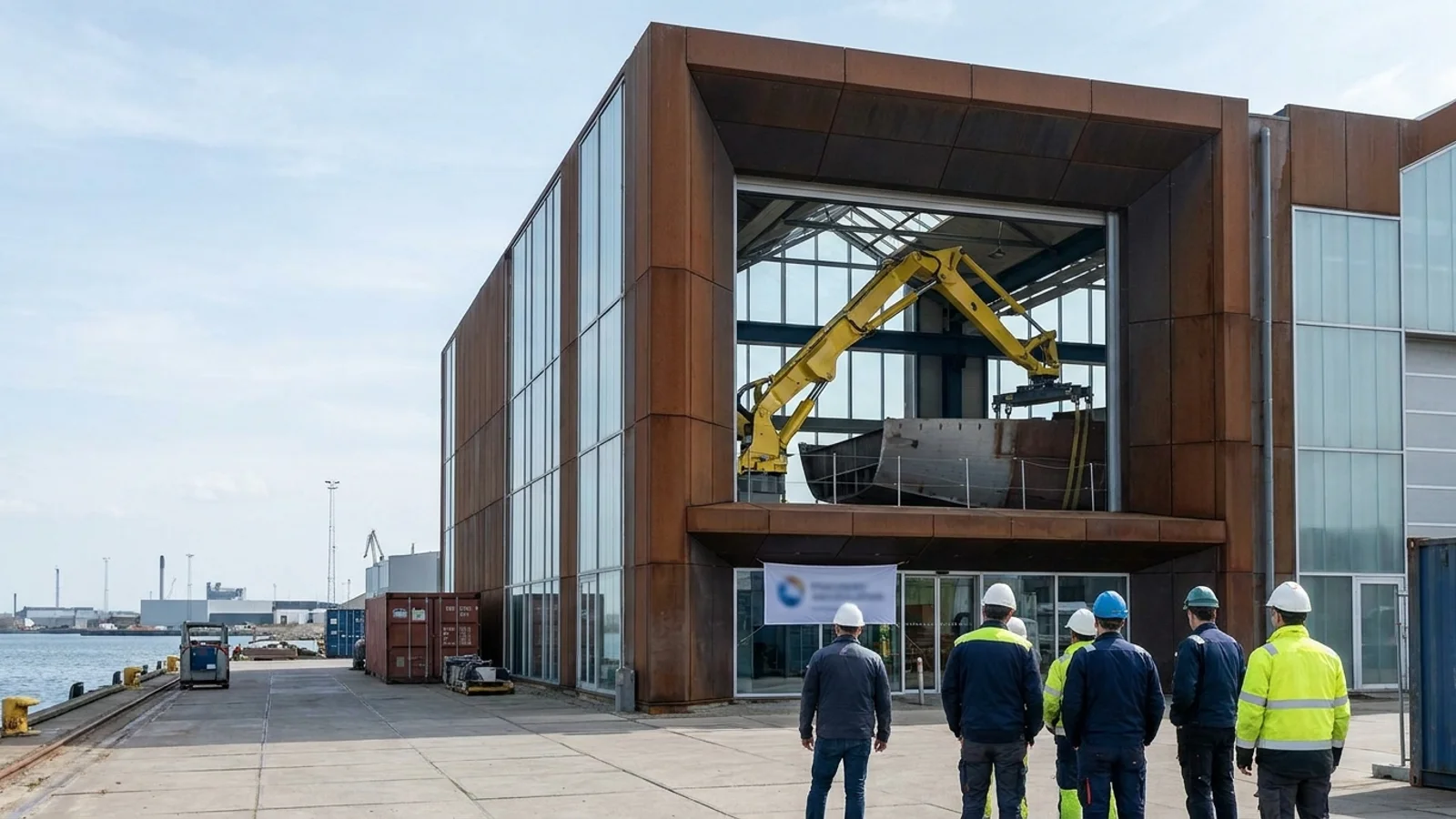 Presseinvitation: Den officielle åbning af SDU Center for Large Structure Produc tion (LSP)