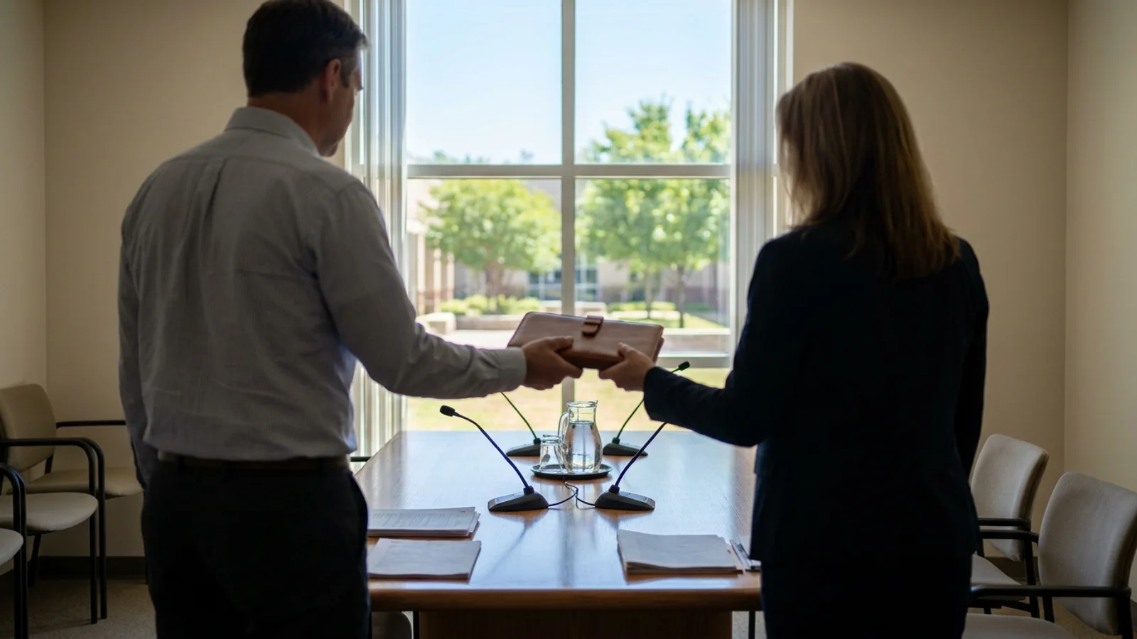 Invitation: Ministeroverdragelse i Transportministeriet
