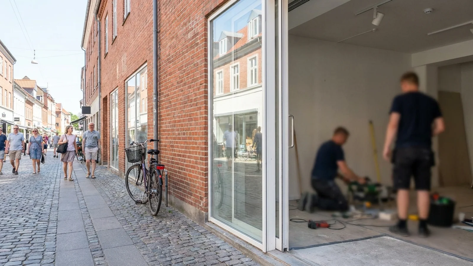 Færre tomme butikslokaler i landets største byer