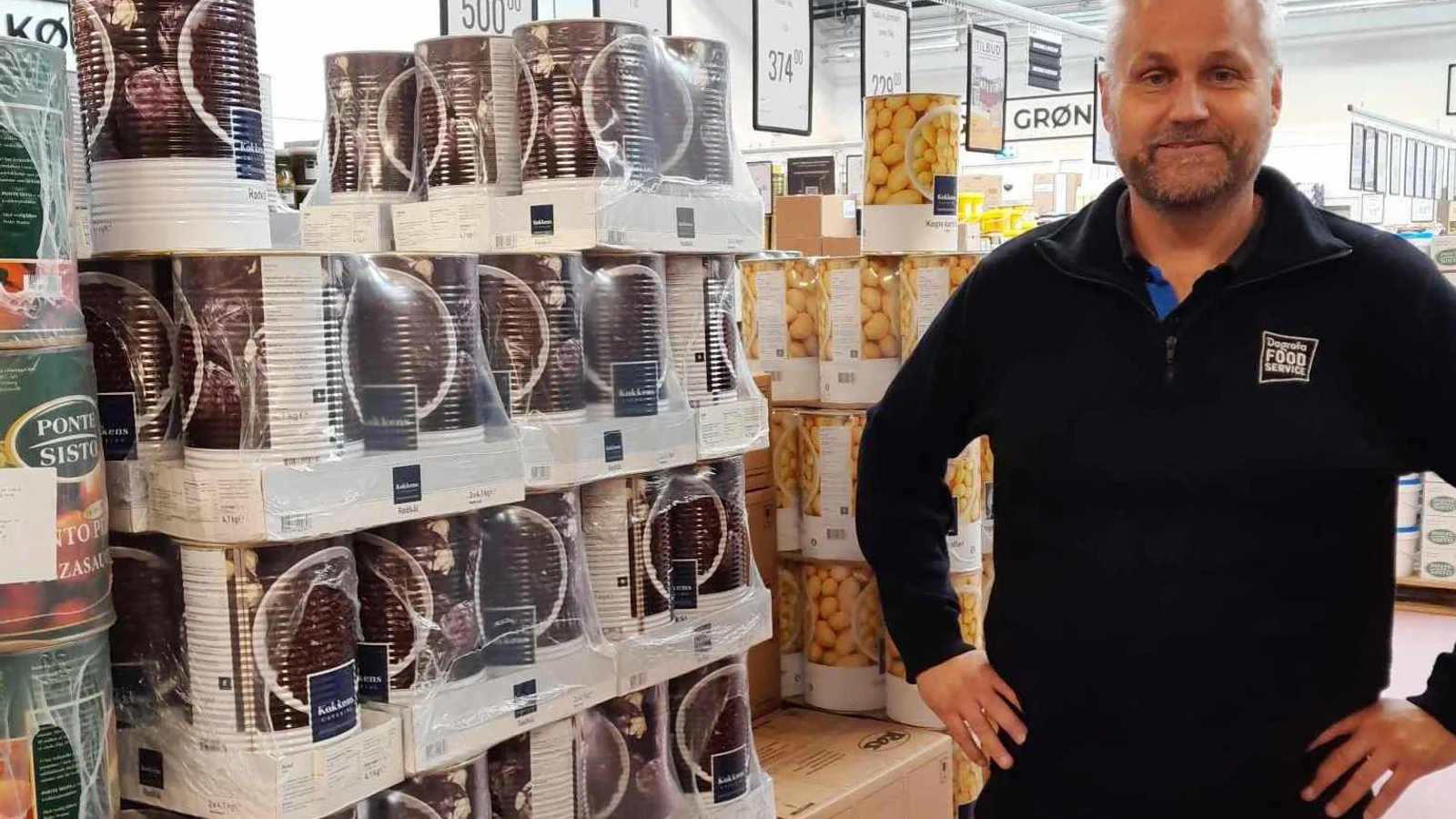 Claus Pedersen er ny mand i spidsen for Dagrofa Foodservice-butikken i Holbæk