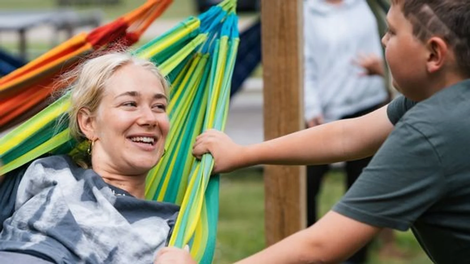Unge tager på sommerlejr i Høng