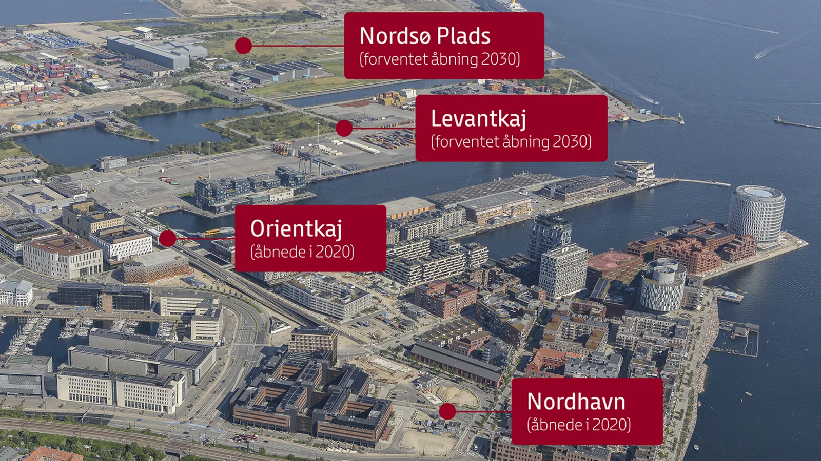 Nu har kommende metrostationer i Nordhavn fået navne